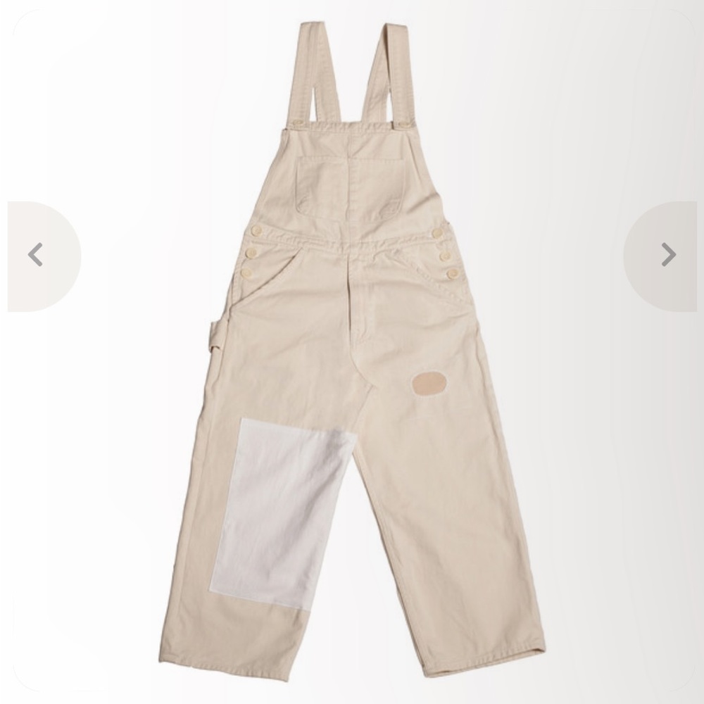 Olderbrother natural overalls unisex xs